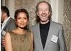 Gugu Mbatha-Raw and BAFTA Los Angeles Chairman Neil Stiles