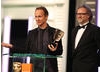 The Girl With The Dragon Tattoo producer Søren Stærmose and director Niels Arden Oplev (Pic: BAFTA/ Stephen Butler)