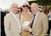 Peter Medak, Emma Joy Kitchener-Fellowes and Julian Fellowes