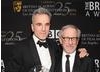 Actor Daniel Day-Lewis with director Steven Spielberg who presented his Britannia honor.