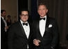 Josh Gad and Daniel Craig.