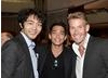 Yuki Matsuzaki, Darvill Rodriguez and David Bull