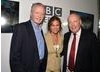 Actor Jon Voight, actress Jacqueline Bisset and writer Julian Fellowes