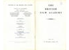 British Film Academy Booklet, 1948