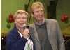 British Consul-General Dame Barbara Hay and BAFTA Los Angeles Chairman Nigel Lythgoe