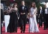 The Royal couple were chaperoned on the red carpet by BAFTA CEO Amanda Berry