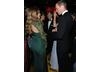 The Duke of Cambridge talks to Jennifer Lopez at the BAFTA Brits to Watch reception.
