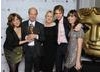Brian Cant at the 2010 British Academy Children's Awards with his wife Cherry and their three children Rose, Christabel and Peter. Pic: BAFTA/Richard Kendal