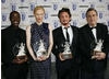 BAFTA/LA Britannia Awards winners in 2008 - Don Cheadle, Tilda Swinton, Sean Penn and Stephen Frears.