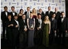 Winners and presenters at the BAFTA/LA Britannia Awards winners in 2008.