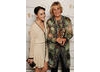 Christine Walmesley-Cotham, winner of the Make Up and Hair Design BAFTA for Miss Austen Regrets with category presenter Jaime Winstone, star of Dead Set (BAFTA / Richard Kendal).