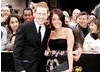 Charlie Clements and Lacey Turner, of EastEnders, on the red carpet