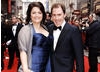 Ruth Jones and Rob Brydon on the red carpet
