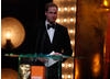 Prince William says a few words about the British Academy Film Awards Fellowship (BAFTA/Brian Ritchie).