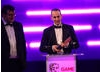 Colin Blackwood and Kevin Flynn from Electronic Arts are thrilled to have won the public's approval as well as that of the Academy's (Online - Multiplayer and Audio Achievement).