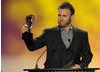 To the audience’s excitement, Gary Barlow arrived at the Awards as a surprise guest to present the final category of the night. Pic: BAFTA/Steve Finn