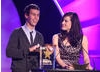 Bionic Woman star Michelle Ryan teams up with Blue Peter presenter Joel Defries to announce the winner of the CBBC Me and My Movie competition. 