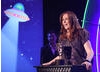Catherine Tate presents the Academy's Special Award to her Doctor Who co-star, Bernard Cribbins.