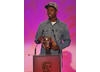 Young entrepreneur and SB.TV founder Jamal Edwards announces the winner in the Interactive category. Edwards recently became the face of Google Chrome.