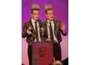 X-Factor star Jedward present the BAFTA to best Independent Production Company
