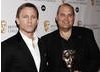 Citation reader Daniel Craig with CBeebies' Michael Carrington, who collected the award for Channel of the Year