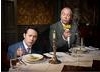 Reese Shearsmith and Steve Pemberton pose for the Television Awards comedy photoshoot in 2010.