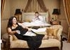 Ruth Jones and James Corden for the Television Awards comedy photoshoot in 2010.