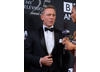 Honoree Daniel Craig arrives on the red carpet. He was there to receive the Britannia Award for British Artist of the Year.