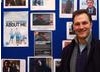 David Morrissey poses for the camera in the QFT foyer (Ronan O’Donnell). 