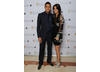 Jermaine Jenas arrives at the London Hilton with fiance Ellie Penfold. Photography: BAFTA/ Richard Kendall
