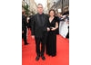 Presenter of the award for Current Affairs, film critic Mark Kermode, arrives on the red carpet (BAFTA/Richard Kendal).