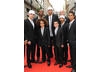 Dance group Diversity arrive on the red carpet ready to perform live at tonight's ceremony (BAFTA/Richard Kendal).