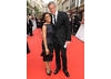 Casualty star Suzanne Packer arrives outside the London Palladium and poses with Mark Foster (BAFTA/Richard Kendal).