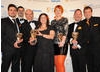 Inside Nature's Giants recieve the Specialist Factual BAFTA (BAFTA/Richard Kendal).