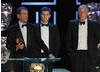 Bill Neely and Rob Bowles were among the News at Ten team who collected the News Coverage BAFTA for their reporting of the Chinese Earthquake (BAFTA / Marc Hoberman).