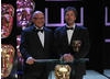 MasterChef hosts John Torode and Gregg Wallace turned up the heat as they announced the Interactivity award (BAFTA / Marc Hoberman).