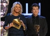 Television Presenter Tess Daly and comedian Michael McIntyre livened up the crowd at the Royal Festival Hall before presenting the Situation Comedy award (BAFTA / Marc Hoberman).