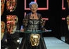 Dame Helen Mirren presents the Academy Fellowship to French & Saunders, only the second double-act to be awarded the honour after Morecambe & Wise in 1999 (BAFTA / Marc Hoberman).