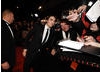 Twilight heartthrob Robert Pattinson gets up close to fans (BAFTA/Richard Kendal).