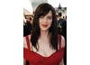 Doctor Who starlet Michelle Ryan matched the red carpet in a striking gown by Donna Karan and ruby red lips (BAFTA / Richard Kendal).