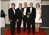 Gary Linekar presented the hotly contested Sport category to the ITV Formula One team for their coverage of the Brazilian Grand Prix  (BAFTA / Richard Kendal).