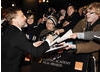 The glorious Christoph Waltz signs autographs for fans on the red carpet (BAFTA/Richard Kendal).