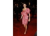 Audrey Tautou, Leading Actress nominee for Coco Before Chanel arrives on the red carpet in a striking pink Lanvin dress (BAFTA/Richard Kendal).
