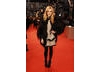 Fearne Cotton kept out the red carpet cold with a super furry weather beater (BAFTA / Richard Kendal).