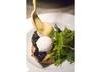 Poached Eggs With Portabello Mushroom and Hollandaise Sauce