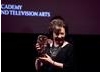 Delia shows off her BAFTA Special Award