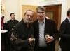 Director and Monty Python member Terry Gilliam (left) with Nik Powell, film producer and head of the NFTS.