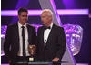 Cricketer Kevin Pieterson is joined by news broadcaster Jon Snow to present this year's coveted BAFTA Fellowship.