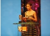 RockNRolla star Thandie Newton presented the Carl Foreman Award for Special Achievement by a British Director, Writer or Producer for their First Feature Film (BAFTA / Marc Hoberman).