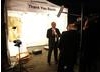 MasterChef presenter Gregg Wallace shows his appreciation for the show's BAFTA win in the 'Thank You Booth' (BAFTA/Richard Kendal).